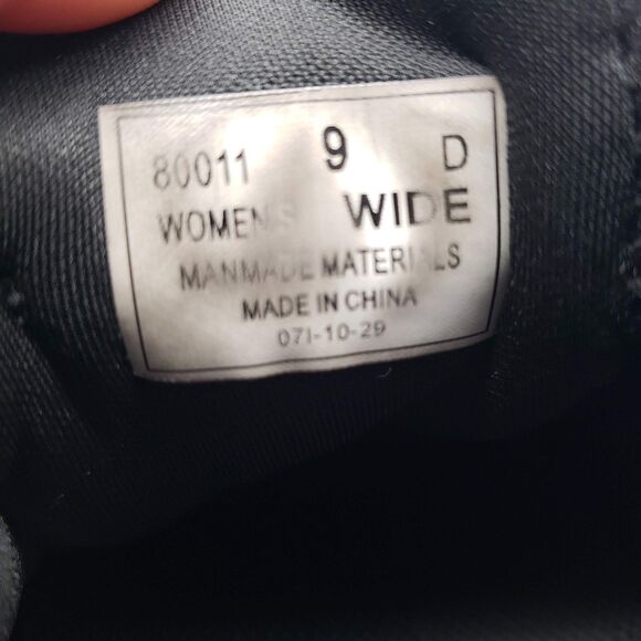 OrthoFeet Kita Shoes Womens Size 9 Wide Black Walking Comfort Shoes 80011 - Picture 9 of 9